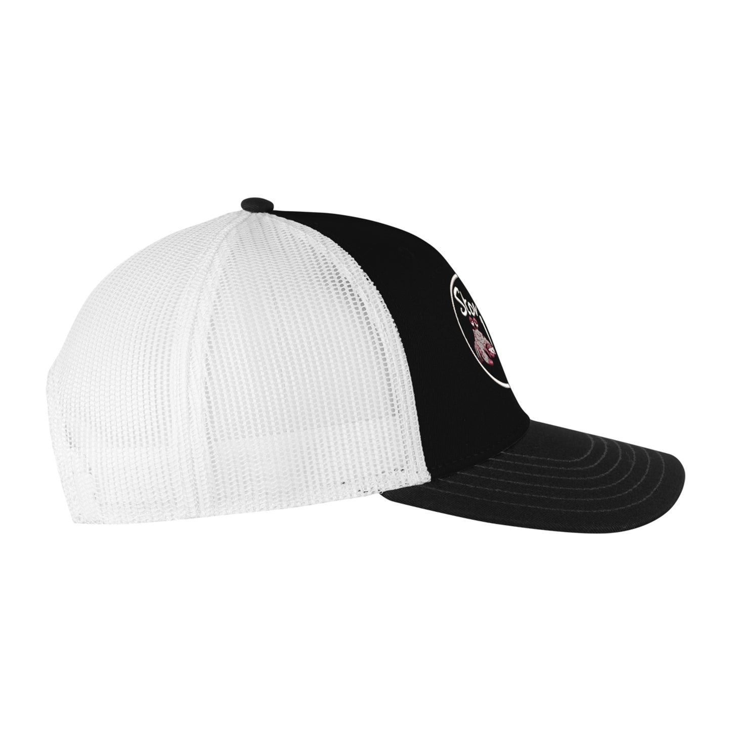 Classic Structured Hat, Poly Mesh and Snap Back
