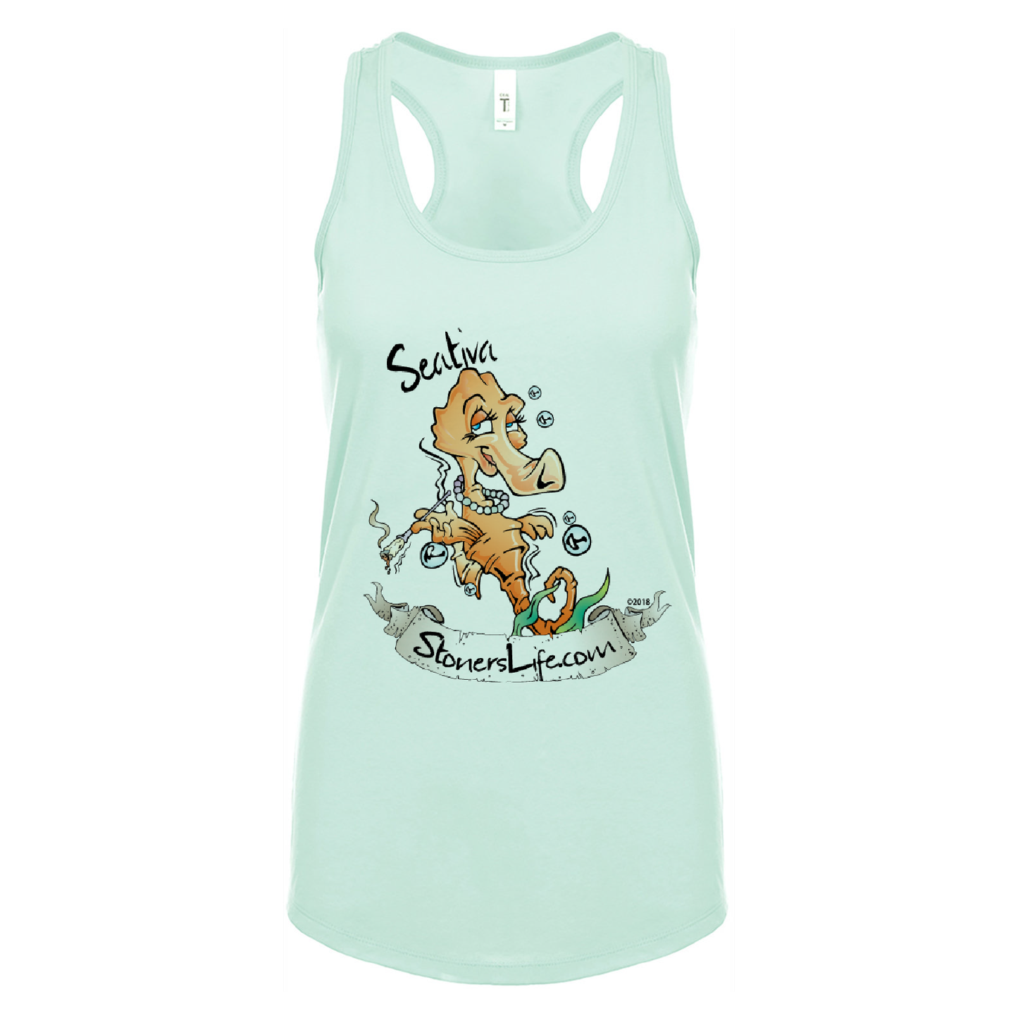 Ladies Racerback Tank - Seativa