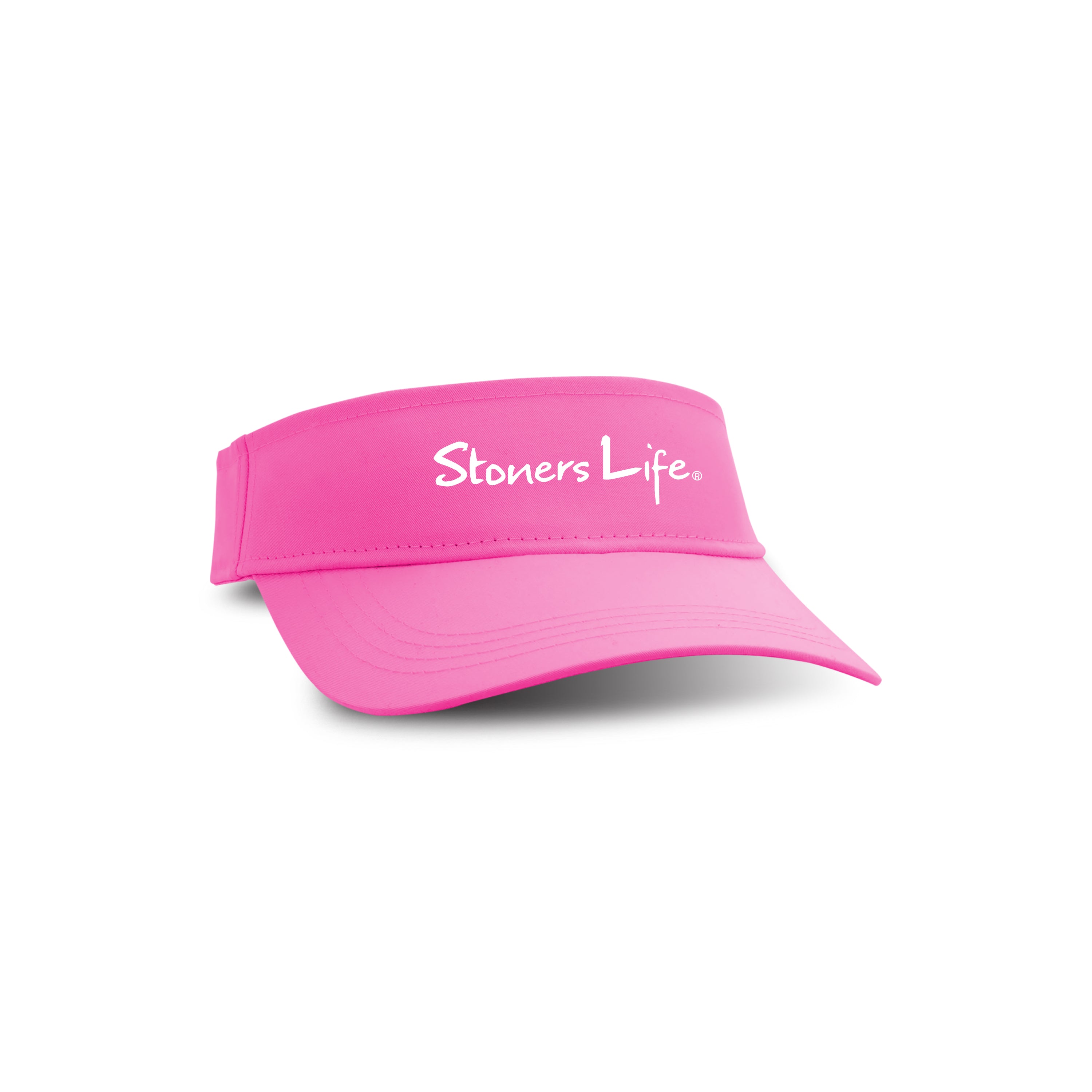 Stoners Life Pink Visor Low Rise Velcro
